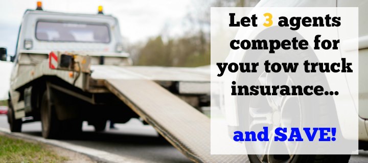 get 3 competitive towing insurance quotes